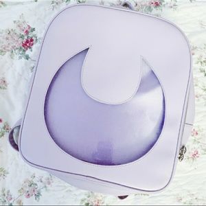 Kawaii Nattycat Large Lavender Sailor Moon Ita Bag
